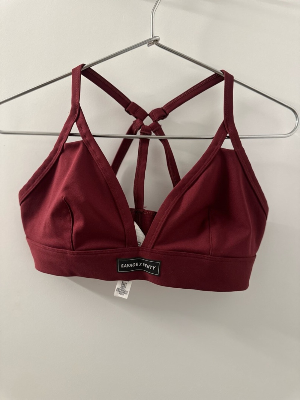 Savage X Fenty Women's Low Impact Square Neck Sports Bra | Black | L